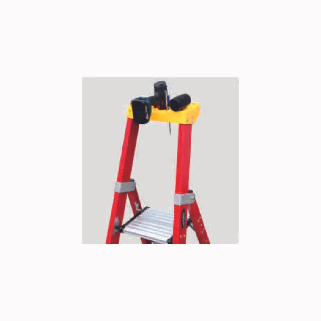 XG Aluminium Step Ladder with Hand Rails | Model : L-XG137AH