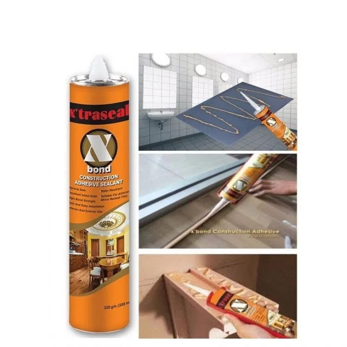 X'traseal X-bond Construction Adhesive Sealant | Model: SIL-MAX-XB