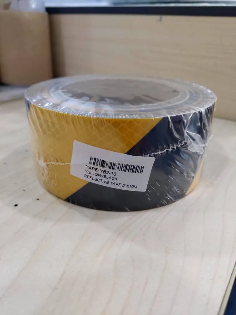 Yellow/Black Reflective Tape| Model : TAPE-YB